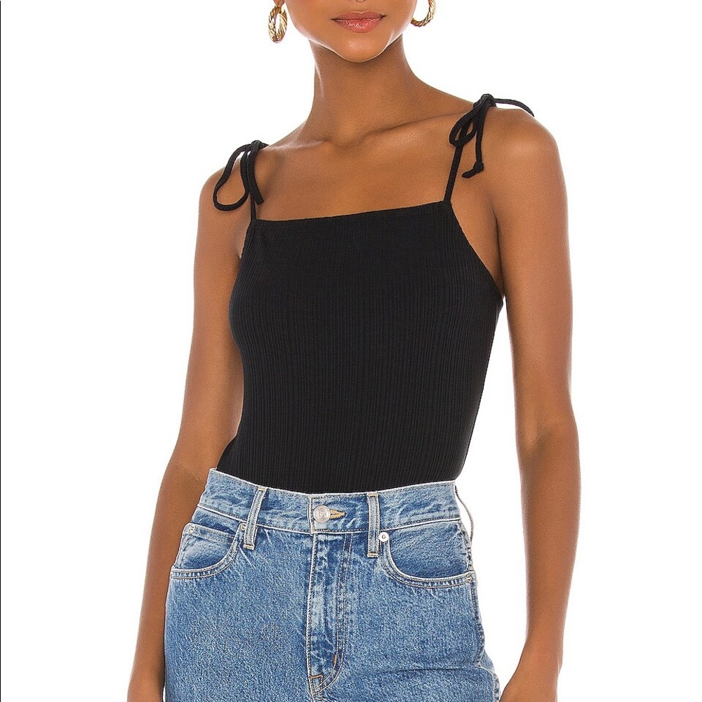 XS BCBGeneration TIE-STRAP THONG BODYSUIT